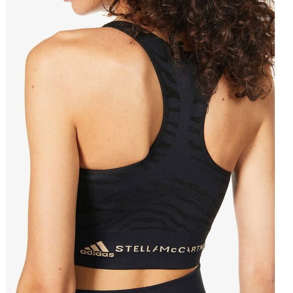 Adidas by Stella McCartney Size Small Truepur Tights + Zebra Sports Bra SET - Picture 6 of 9